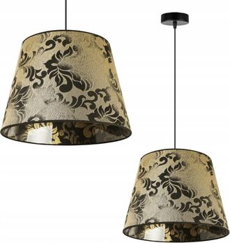 OEM L&aacute;mpara Colgante, L&aacute;mpara De Techo, Pantalla, Patr&oacute;n Dorado