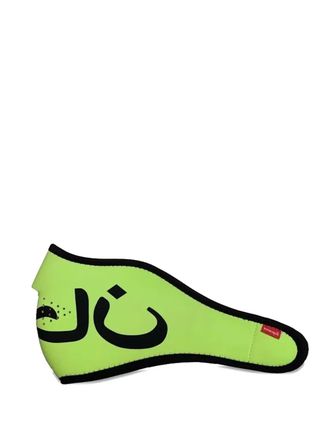 SUPREME Mascherina con applicazione - Verde