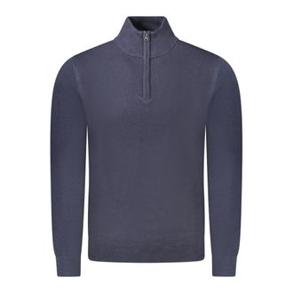 North Sails Blue Acrylic Men Sweater
