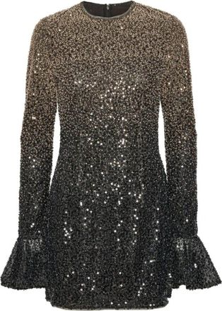 Rotate Degrad&eacute; Paillettenjurk - Dames - Feestkleedjes - Veelkleurig - S - Pailletten - Kleedjes