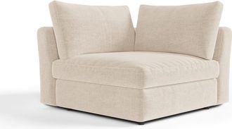 Sia Home M&oacute;dulo esquinero tejido tramado tacto suave beige
