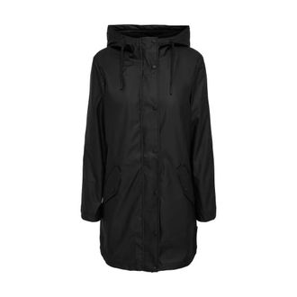 Only Only, Jassen, Dames, Zwart, XS, Zwarte Teddy Regenjas Freewear Zwart