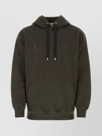 Lanvin cotton oversized hoodie