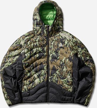 Nike Men s ACG Lava Flow Therma-FIT ADV Jacket College Grey / Black / Mean Green