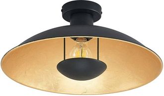 Lindby Lámpara de techo Narisara en Negro Metal - Lindby