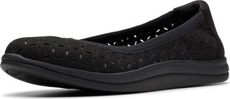 Clarks Womens Breeze Roam Shoes, Color Black, Size: 5.5 UK