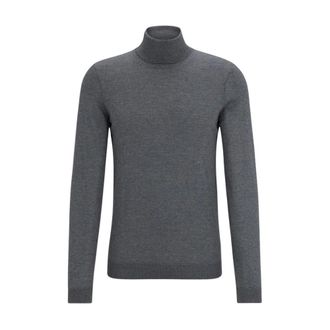 HUGO BOSS Truien & Vesten, Heren, Grijs, L, Coltruien