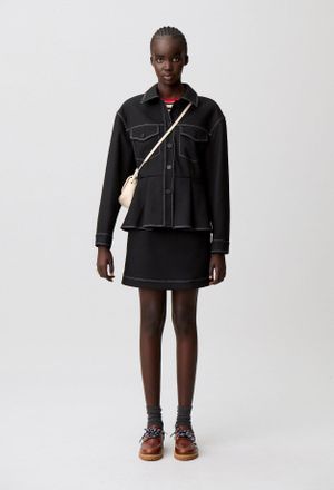 Claudie Pierlot Blouson basque cintr&eacute;