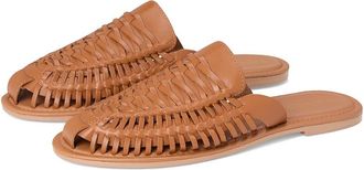 Seychelles Little Italy Leather Mule Womens Wedge Shoes Tan : 8.5 M