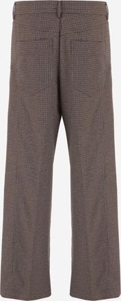 Darkpark Womens Trousers Iris Beige-Brown-Black Polyester Beige/brown/black