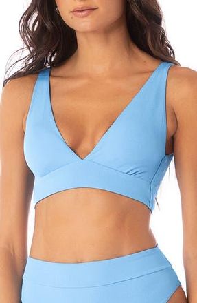 Maaji Allure Triangle Bikini Top in Bright Blue at Nordstrom Rack, Size X-Small