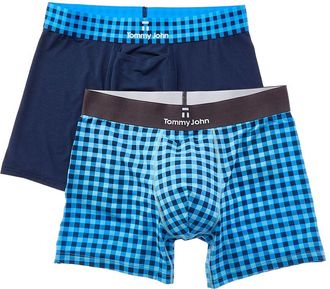 Tommy John 2Pk Second Skin 4 Boxer Brief