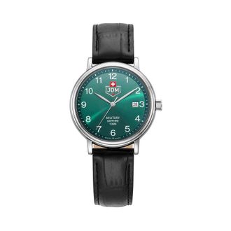 JDM Military Oscar Green Dial Mens Watch JDM-WG026-04