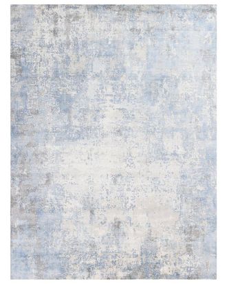 Exquisite Rugs Murano Hand-Loomed New Zealand Wool and Bamboo Silk Rug