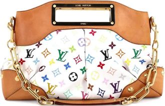 Louis Vuitton Judy Handbag Monogram Multicolor MM shoulder bag - Wit