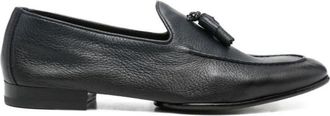 Doucal's Tassel Leren Loafers - Heren - Loafers - Blauw - 43 EU - Leer - Schoenen