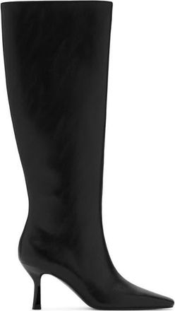 Mango Knee High Boot in Black at Nordstrom, Size 7.5Us