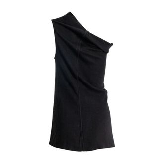 Rick Owens Dames, Tops, Zwart, Maat: S Katoen