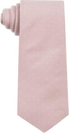 ConStruct Dot Print Cotton Tie in Dusty Pink at Nordstrom Rack