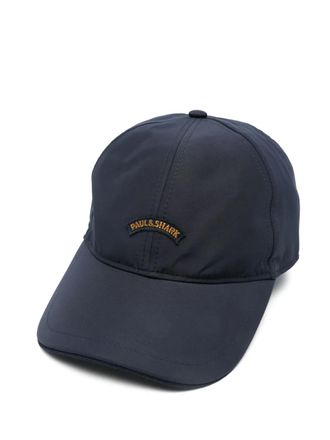 Paul & Shark moon-badge baseball cap - Blue