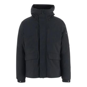Save The Duck Giacca Tecnica in Nylon con Cappuccio e Tasche Multiple - - Jackets - Uomo - Nero - XL