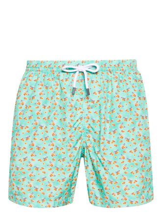 Barba Costume da bagno a fiori - Verde