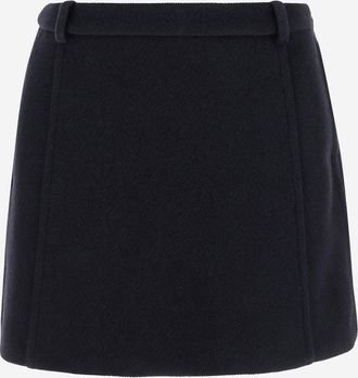 Jil Sander Wool Skirt