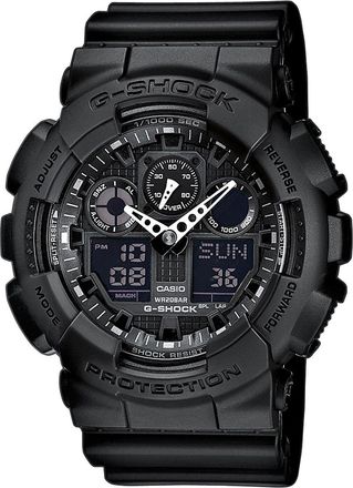 G-Shock GA-100 schwarz