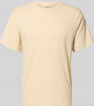 Selected Regular Fit T-Shirt aus reiner Baumwolle Modell COOPER in Sand, Gr&ouml;&szlig;e XXL