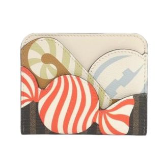 Fendi Pre-owned Wallets, female, Multicolor, Size: ONE SIZE Pre-owned Business card case