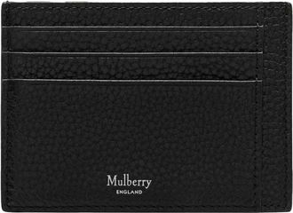 Mulberry Kaarthouder - Heren - Accessoires - Zwart - Maat: ONE Size Leer