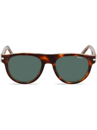 Nike Crescent III round-frame sunglasses - Brown