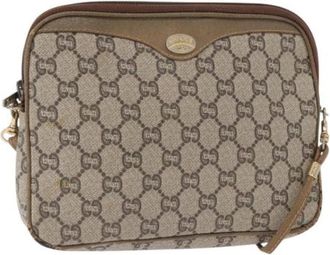 Gucci Pre-owned Cross Body Bags, female, Beige, Size: ONE SIZE Pre-owned Vintage Cross Body Bag