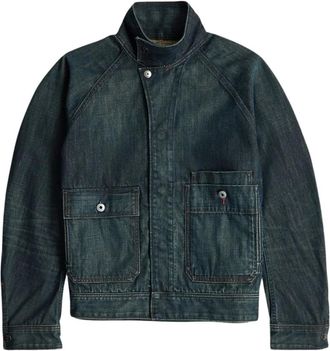 G-Star Heren, Jassen, Blauw, Maat: M Denim