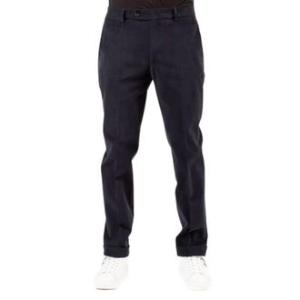 Berwich Broeken, Heren, Blauw, XS, Suit Broeken