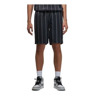 Nike Jordan Air Jordan Essentials Breathable Stripe Printing Shorts Black DM1358-010