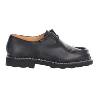 Paraboot Laced Shoes, male, Black, Size: 10 US Michael Marche II