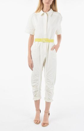 Stella McCartney Jumpsuit a Maniche Corte con Cintura Elastica Stella McCartney