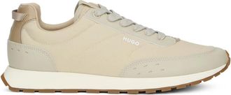 HUGO BOSS Sneakers - Heren - Sneakers - Beige - 40 EU - Polyester - Schoenen