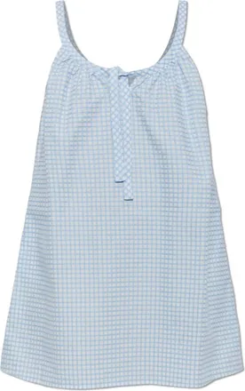Poss&eacute; Posse, Kleedjes, Dames, Blauw, L, Katoen, Lila Katoenen Jurk