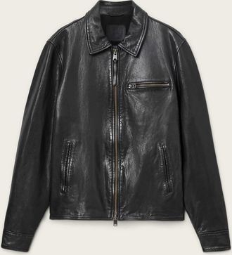 AllSaints Miller Leather Jacket