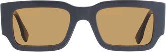 Fendi Brown Square Mens Sunglasses FE40131I 20E 51