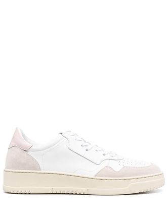 Scarosso Alexia low-top leather sneakers - White
