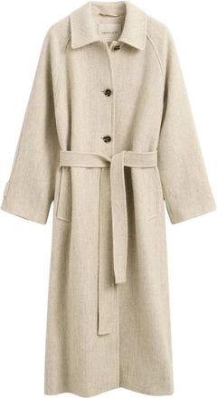 GANT Balmacaan Coat - Coats - Mujer - Beige - XS