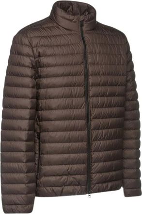 Geox Dereck Short Down Jacket - Heren - Gewatteerde jassen - Bruin - 2XL - Polyester - Jassen