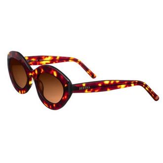 Bertha Sunglasses Severine Handmade in Italy Sunglasses in Tortoise at Nordstrom