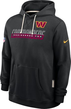Nike Washington Commanders Sideline Standard Issue Nike Mens Dri-FIT NFL Pullover Hoodie in Black | 03AZ00A9E-SX8