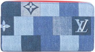 Louis Vuitton Rouge Denim Long Wallet (Bi-Fold) (Pre-Owned)