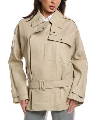 HUGO BOSS Satila Leather Jacket