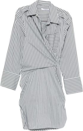 Iro Wikkeljurk - Dames - Wikkelkleedje - Blauw - M - Kleedjes